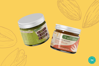 design a product label or packaging for your food brand