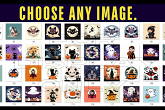 design halloween vector art bundle