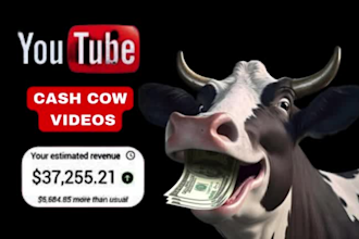 create cash cow videos, youtube automation, cash cow channel, cash cow