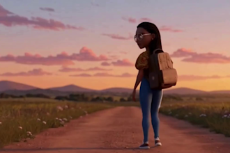 do ai video art, ai animation story, 3d cartoon video