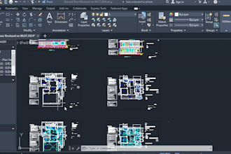 draw architectural and construction drawings for city permit