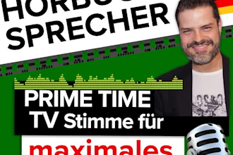 record a captivating and trusted german audiobook voiceover deutsch