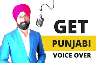 record a punjabi voice over