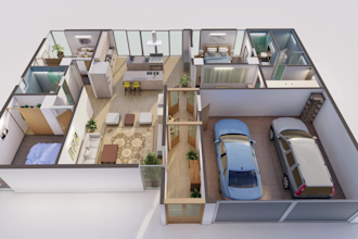 create 3d floor plan for houses, apartments, cabins and airbnbs
