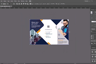 design a custom trifold or bifold brochure for you