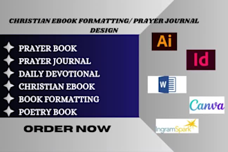ghostwrite, format, design christian ebook, daily devotional, prayer, amazon kdp