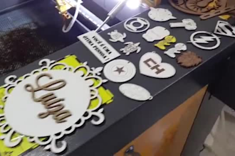 clean and layered svg files for laser cutting and engraving