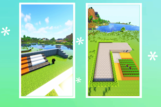 make minecraft builds in 4k quality