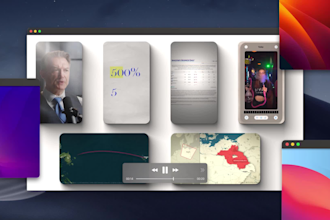edit your UI animation style video for website or app promo