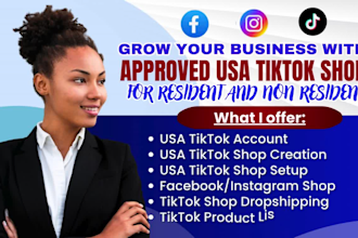create usa tiktok shop usa tiktok account setup tiktok shop for non resident