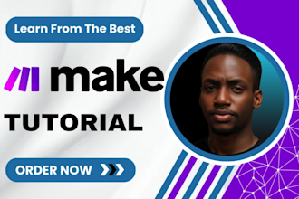 be your make com automation tutor, make guide, do make com or made com tutorial