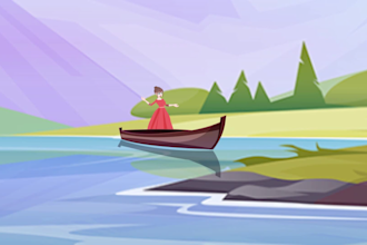 make a 2d cartoon animation video