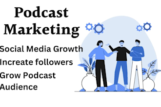 promote your podcast to usa canada uk with social media marketing strategies