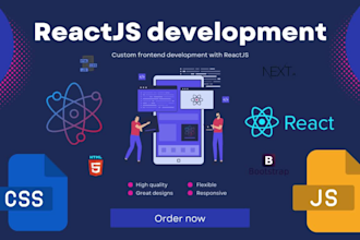 build a responsive web application using reactjs