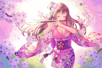 design desktop, phone, animated wallpaper for anime engine