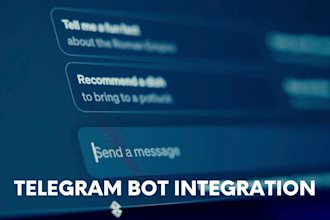 developed complete ico solution with dashboard, admin panel, telegram bot