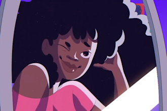 do 2d cartoon music video, 2d music video, 2d animated music vide0, 2d animation