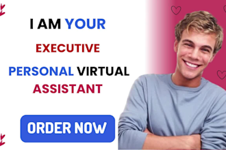 be your personal executive virtual assistant and social media manager