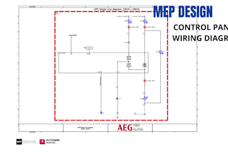 make mep installation drawing,electrical,hvac,and plumbing