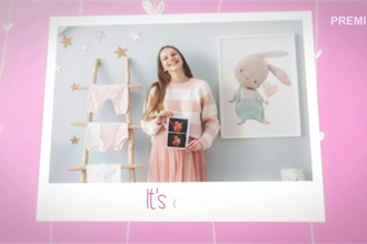 make a beautifully animated 3d photo album for your babies 1st birthday