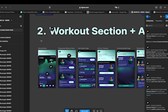 create mobile app ui ux graphics and game ui, logo design, mockups