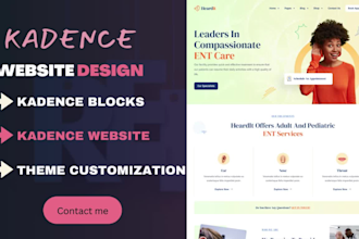 design or redesign your kadence website with kadence blocks pro