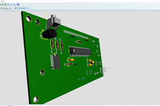 design circuit schematic, pcb in altium, kicad, proteus, easyeda