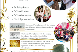 design a catchy and premium quality flyer