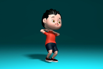 do 3d character animation videos for movies and cartoons