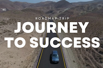create a clean and modern visual roadmap for your business or setup