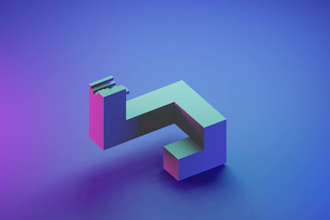 3d text and logo animation intro for twitch and youtube