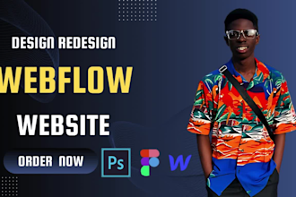 design redesign interactive 3d animated webflow website webflow landing page
