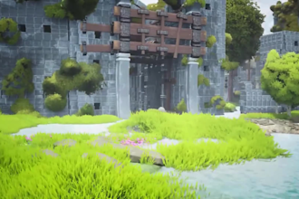 design 3d unreal engine environment, terrain levels for games