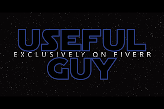 create star wars movie intro
