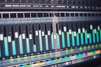 professionally mix and master your song as an audio engineer