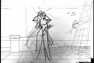 make 2d short film frame by frame 2d music video 2d traditional animation