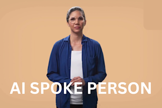 do ai spokesperson image to video with ai with different avatar