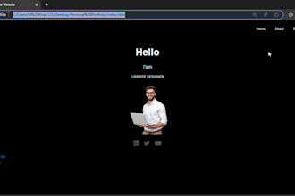 design a world class static website