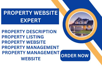 build property management website, property listing, property website, airbnb