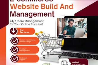 develop a professional ecommerce website