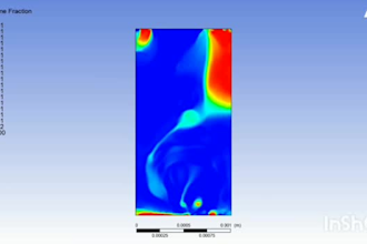 do cfd simulation on ansys fluent and solidworks