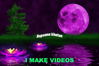 create youtube monetization animation meditation music video