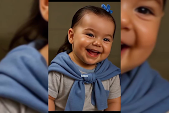 create viral ai baby talking podcast ai baby podcast ai video reels