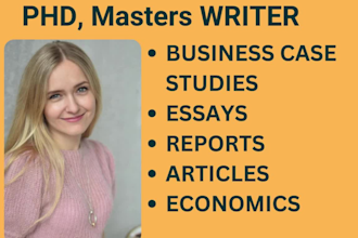 do excellent business case studies and solve case study analysis