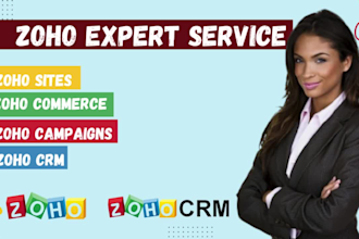 do zoho sites zoho crm zoho campaign zoho landing page surveys zoho commerce