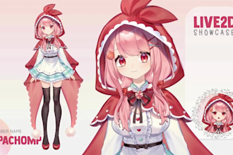 design and rig high quality live2d vtuber model for vtuber studio