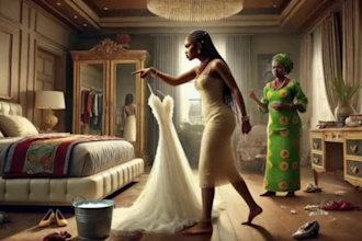 do african history folktale with video art