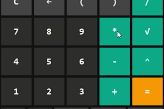 create a  scientific calculator in python with exe file