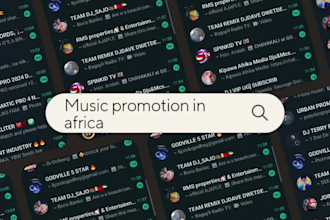 promote your music to 674 active african whatsapp dj groups