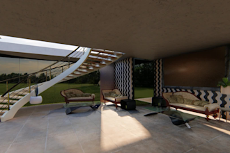 make exterior and interior design rendering 3d animation